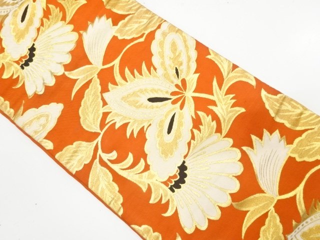 Japanese Kimono / Antique / Nagoya Obi Silk